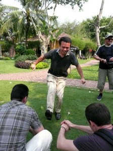 Gynastique pour avoir la force de travailler!