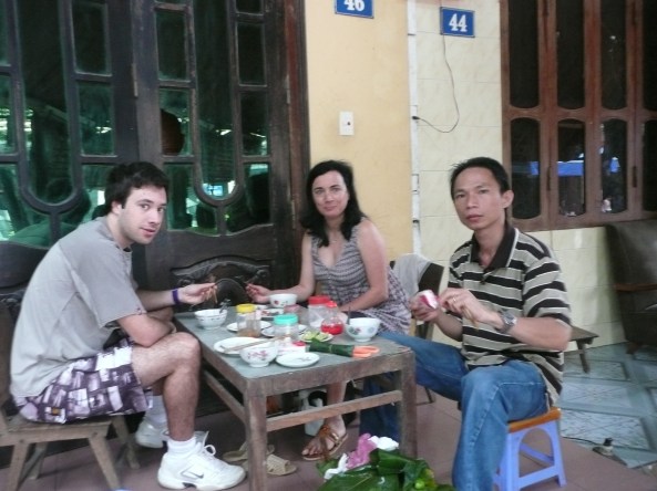 Petit dejeuner avec le ravioli!