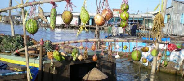 marche flottant de Cai Be