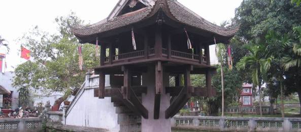 Pagode au pilier unique