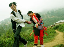 Capture de l'epouse chez les Dao