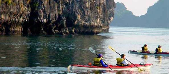 kayak halong