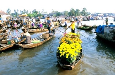 marche flottant de cai be